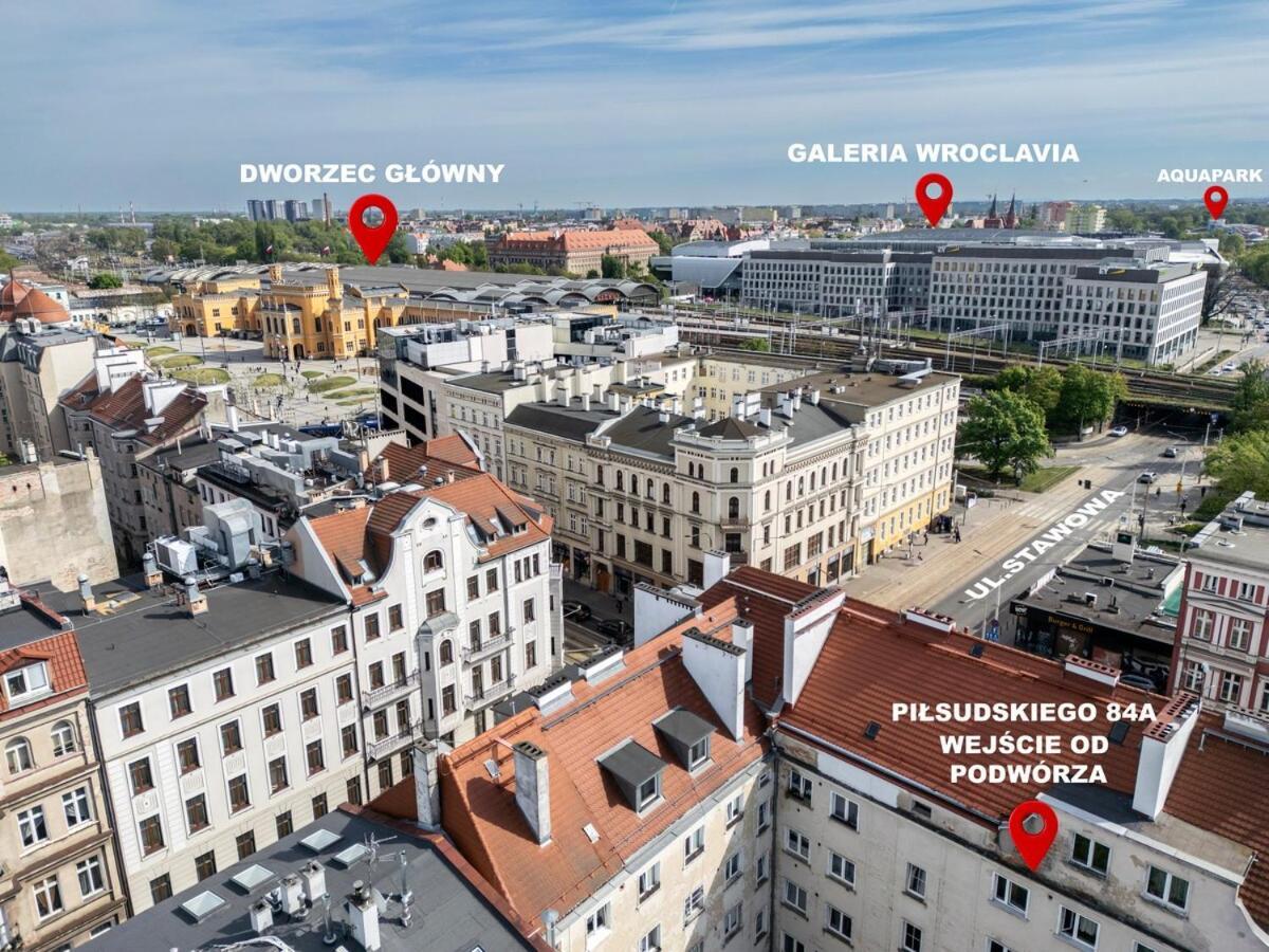 Pilsudskiego 84a - 300 Metrow Od Dworca Pkp * Breslavia